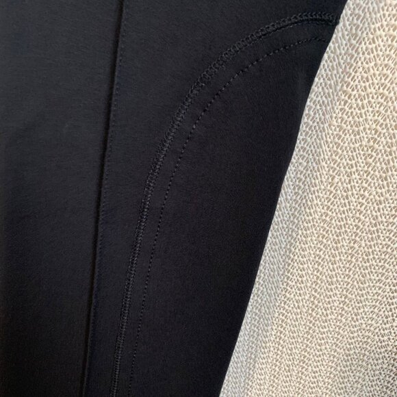 Negri Firenze Women’s Italian Pants Trouser Size 4 US 40 EU Black Creased Leg - Picture 7 of 13